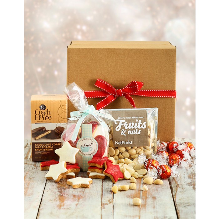 Santas Snack Box Christmas Hamper, South Africa inMotion Flowers