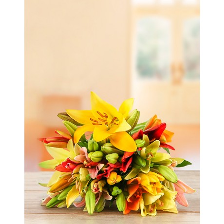 Mixed Lily Bouquet Special