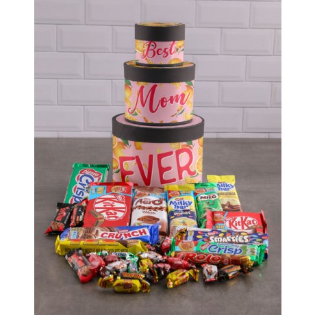Mothers Day Nestle Hatbox Tower