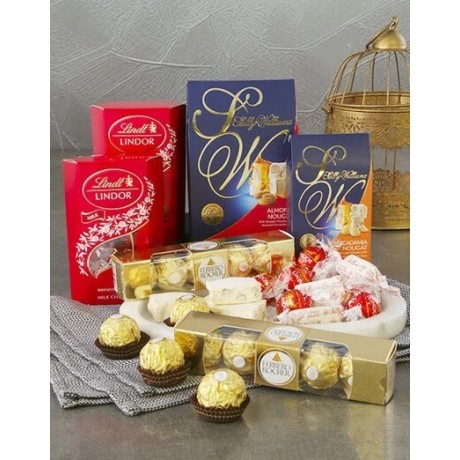 Mothers Day Lindt, Ferrero & Nougat Hamper