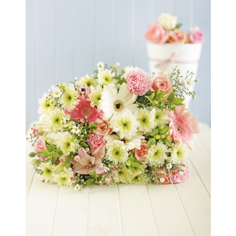 Bouquet of Pastel Flowers