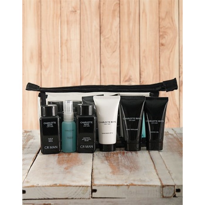 Classic Male Grooming Travel Bag inMotion Flowers