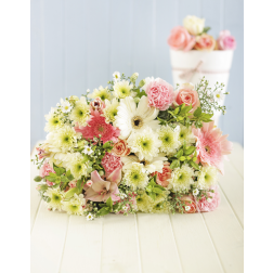 Bouquet of Pastel Flowers