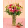 Pink Lilies & Roses in a Vase