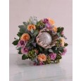 King Protea & Mixed rose Bouquet